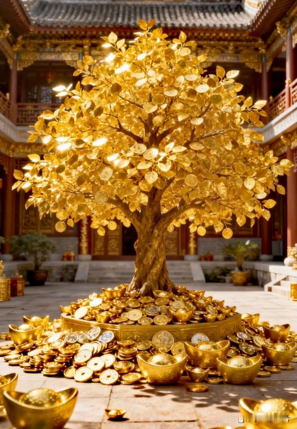 家有摇钱树，金银挡不住。