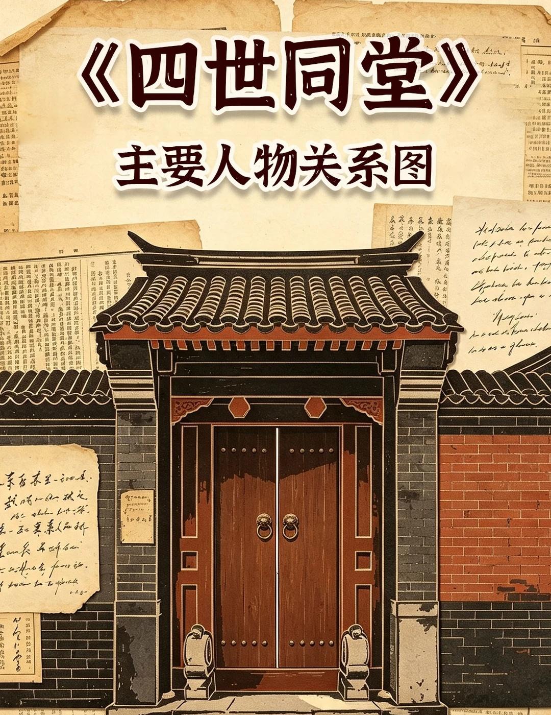 一张图看懂《四世同堂》人物关系
电视剧《四世同堂》正在“重温经典”频道热播中。一
