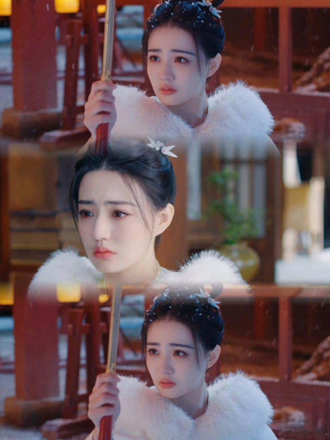 徐璐古装 徐璐古装造型杀疯了！《长安二十四计》中白莞清冷又有韧劲，雪夜名场面氛围