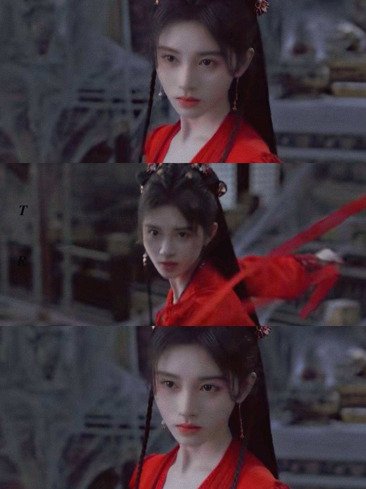 #韩菱纱出场##韩菱纱好美# 啊啊菱纱从崖边探出头这段对眼睛十分友好[憧憬]怼脸