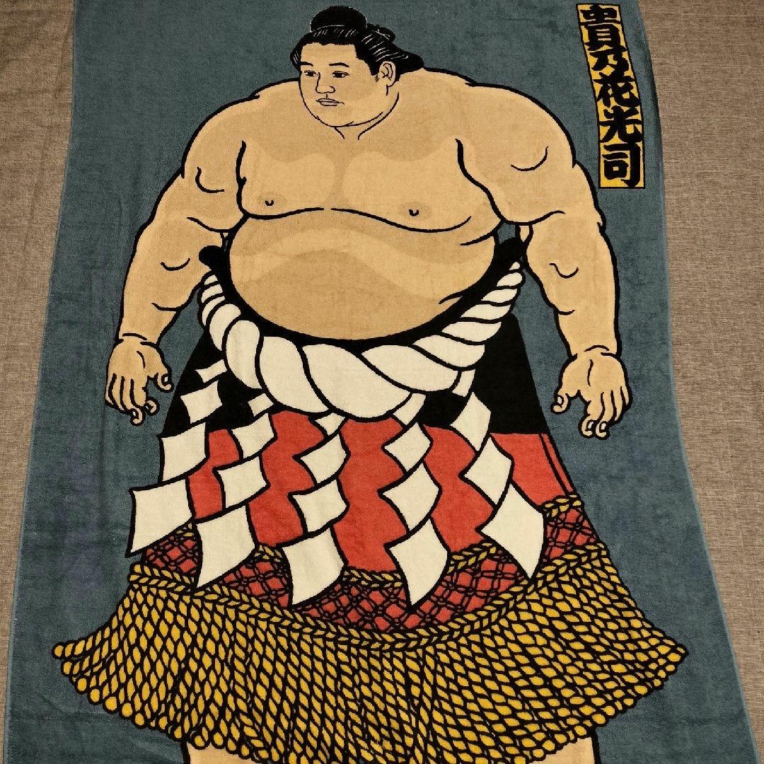 大相扑周边，纪念品，平成大横纲贵乃花·毛巾#相扑 #相扑比赛 #日本相扑 #日本