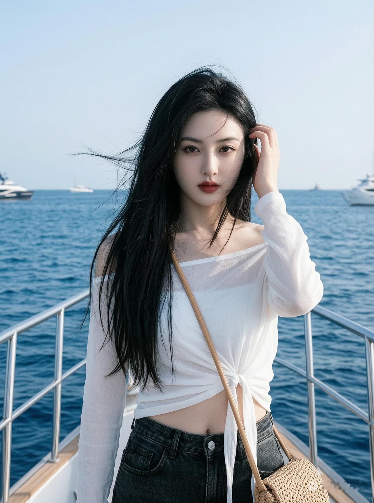 海上乘风起，轻舟逐浪飞。