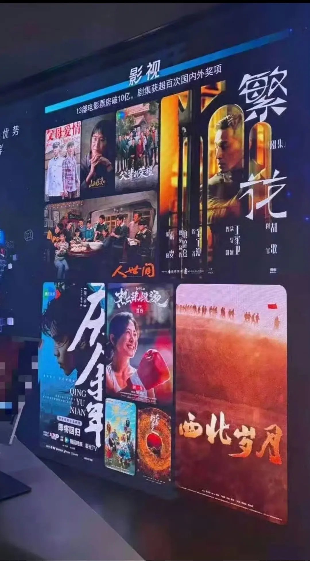 大奉打更人作为版权剧出现在腾讯发布的优秀影视合集里 ​​​
