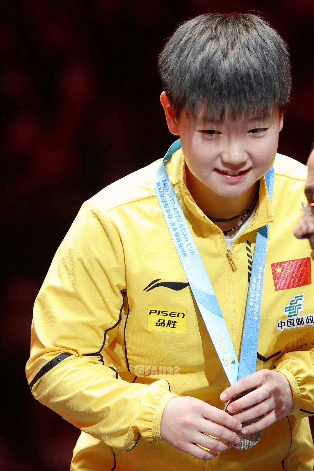 2025年亚洲杯莎儿孙颖莎