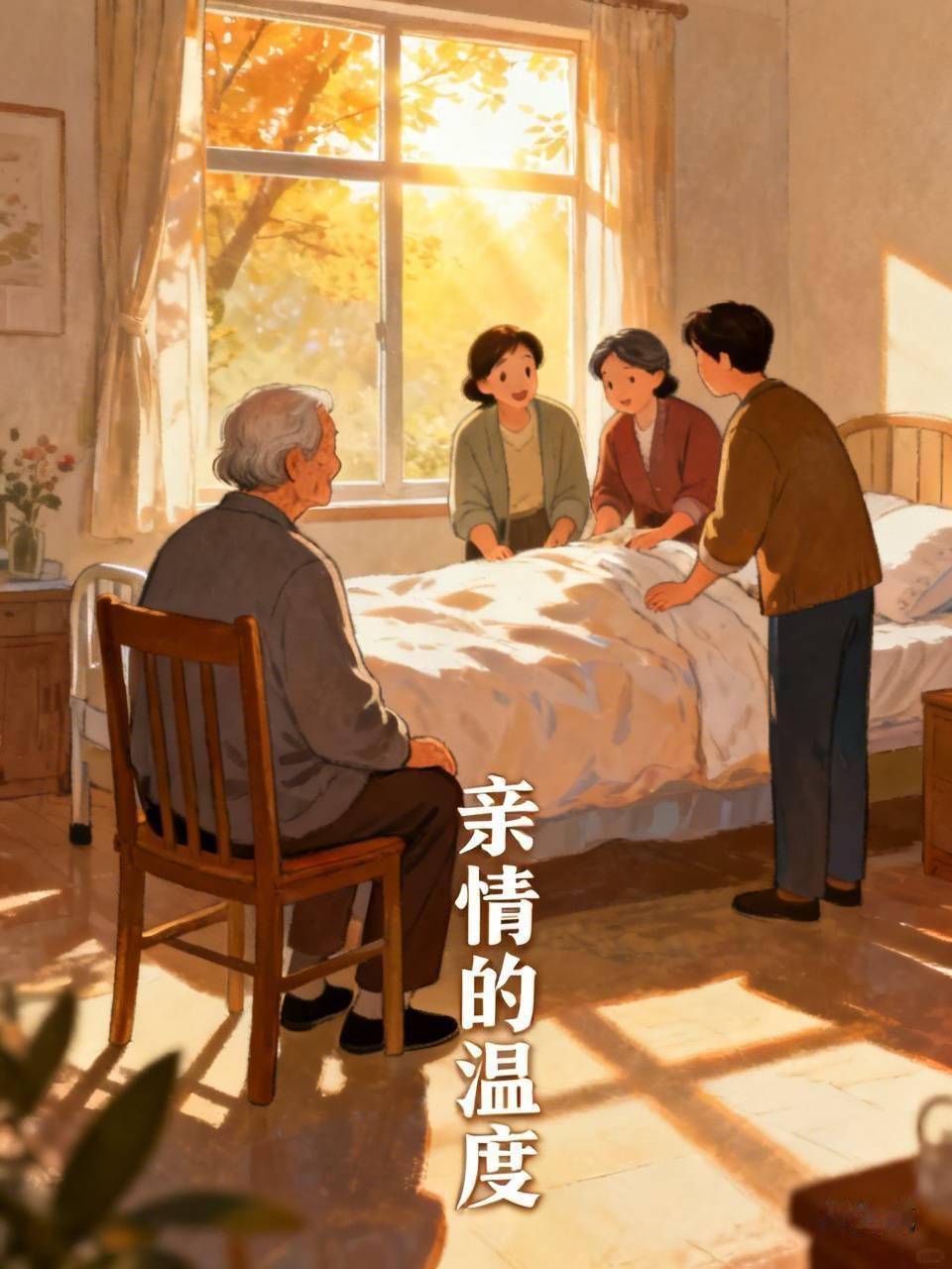 一车开了三个小时，就为来医院看我妈

我妹今早说要拍个视频发亲人群，让姨妈表姐妹