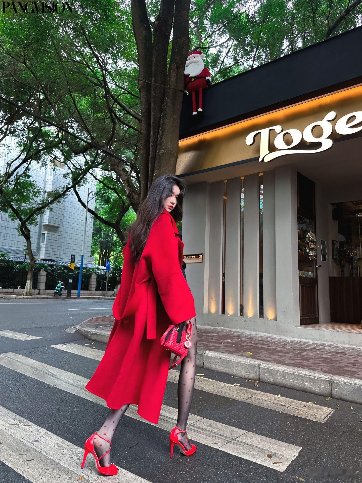❤️❤️❤️。圣诞节日穿搭 ​​​