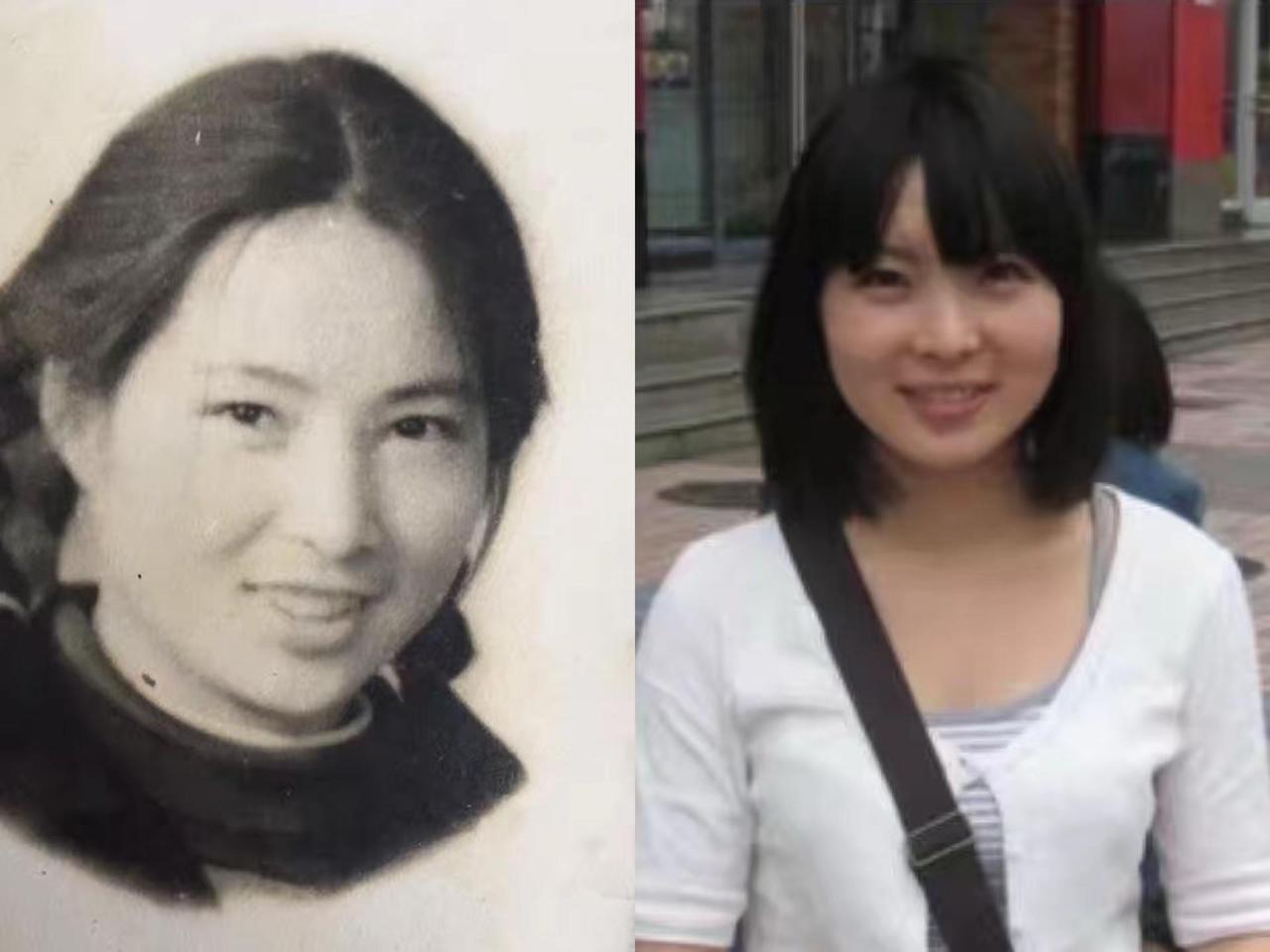 天啦！居然90%的相似度~小时候总被人说像姑姑直到有一天我看到了姑姑23岁的照片