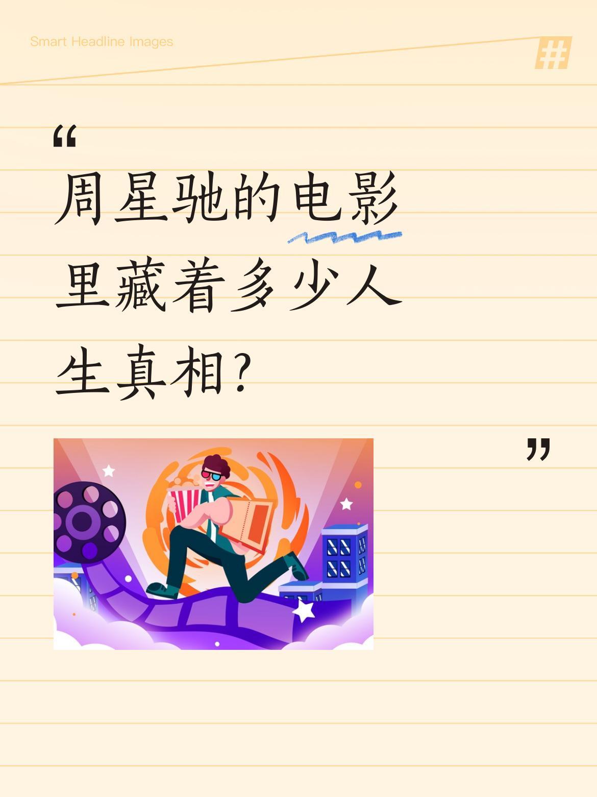 周星驰的电影里藏着多少人生真相？
很多人把他的作品当纯粹喜剧看，却忽略了那些用荒