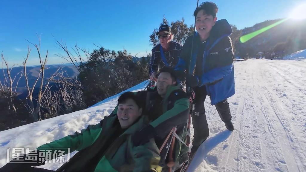 【原來視咁的】《公公出埠》老Best組合相隔9年再合體 蕭正楠孖黎耀祥掟雪球夾攻