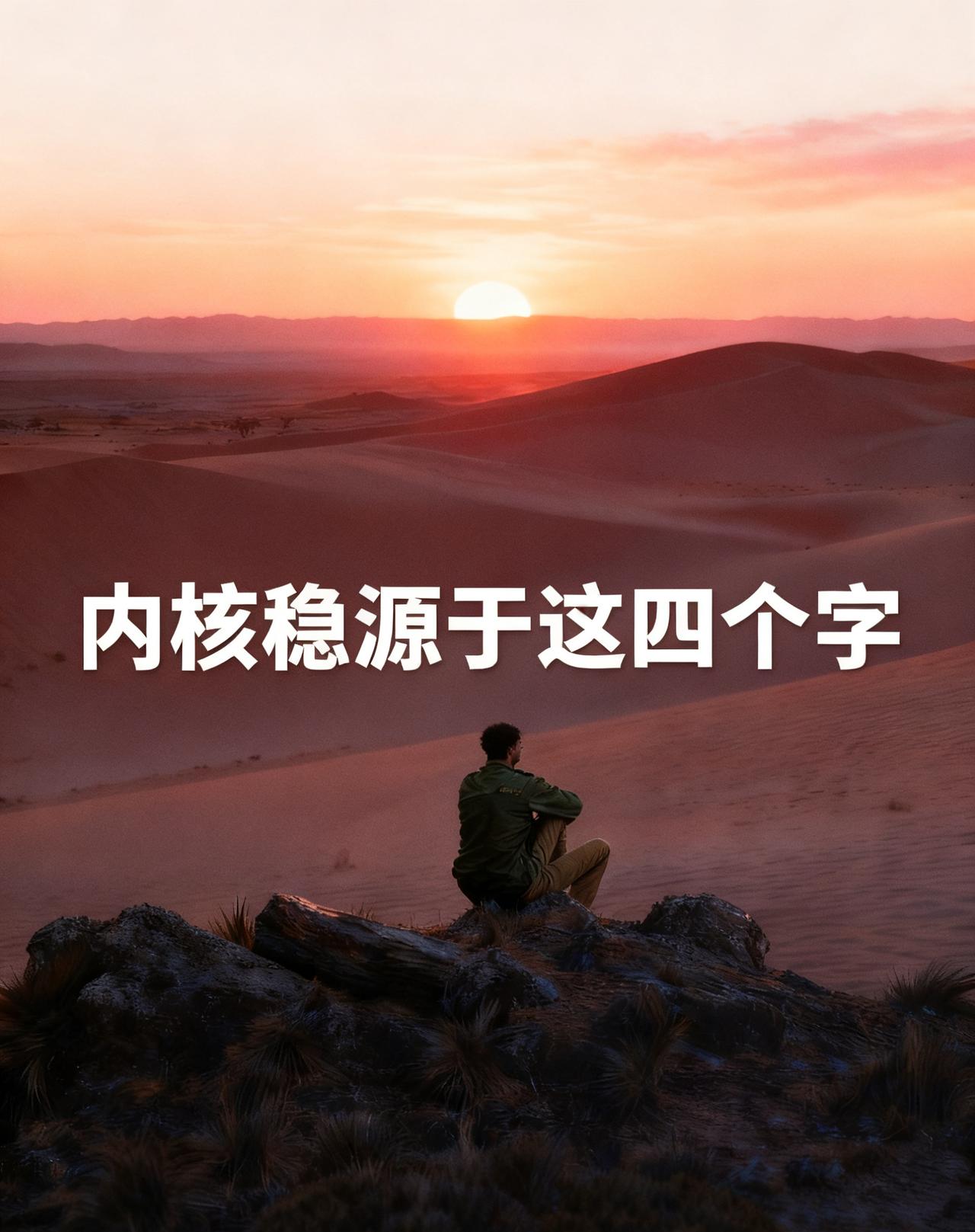 内核稳，源于这四个字

咨询越久，越能深切体会：内核稳，从来不是天生的从容，而是