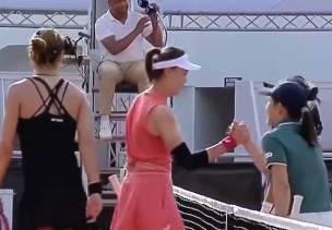 WTA250拉巴特女双首轮：汤千慧/丰硕1-2不敌梁恩硕/青山修子