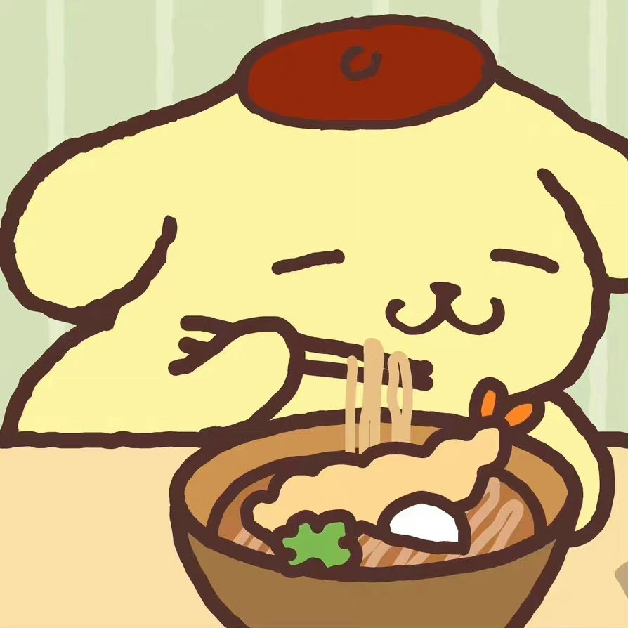 盛夏壁纸大放送动漫仲夏狂欢季布丁狗头像｜小小美食家布丁狗🍜 