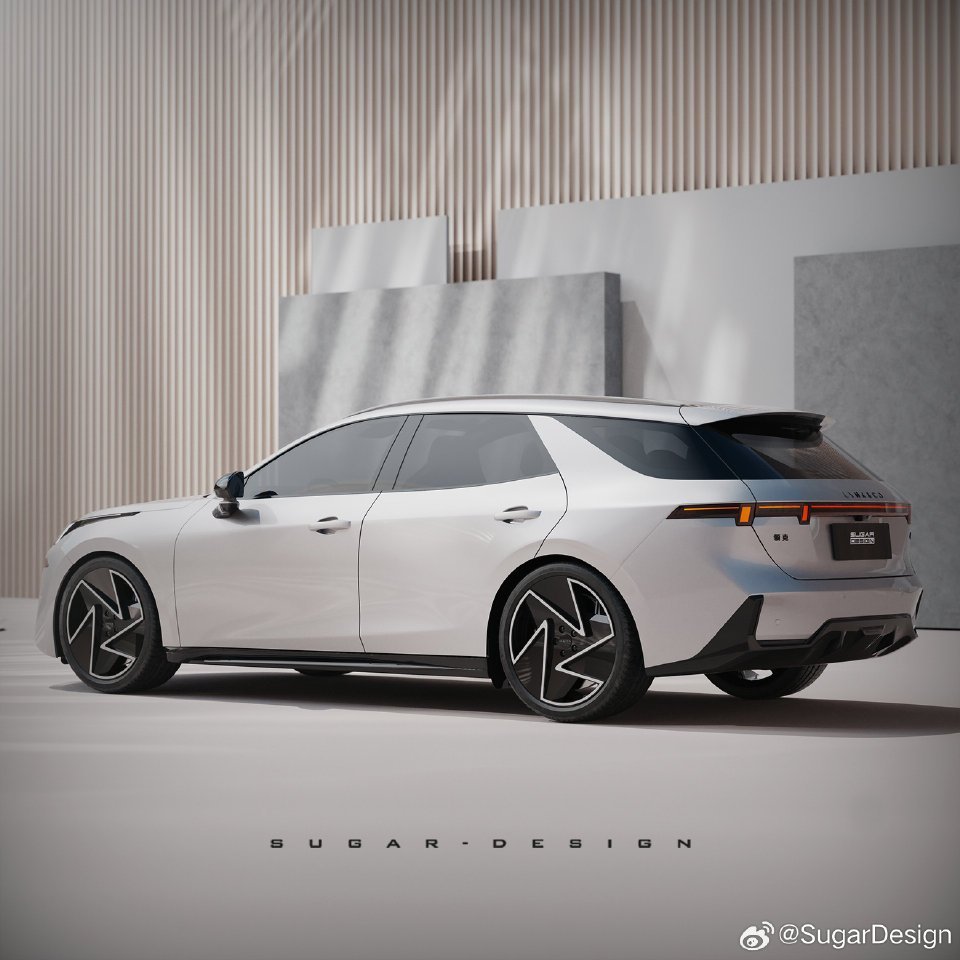 都在猜领克10旅行版C柱D柱会长啥样，糖总这个版本，是我最喜欢的~大v聊车 深圳