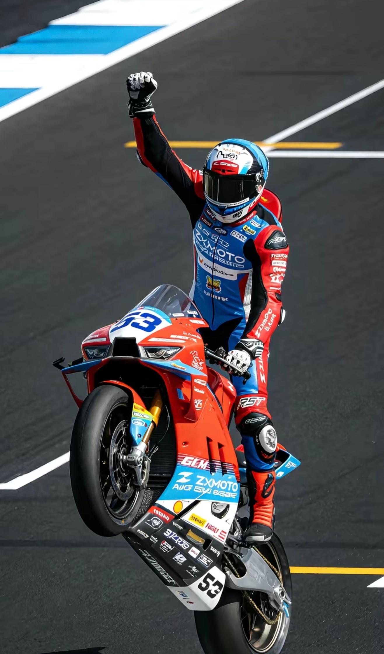 早啊朋友们 张雪机车第一 咸阳·西安咸阳国际机场