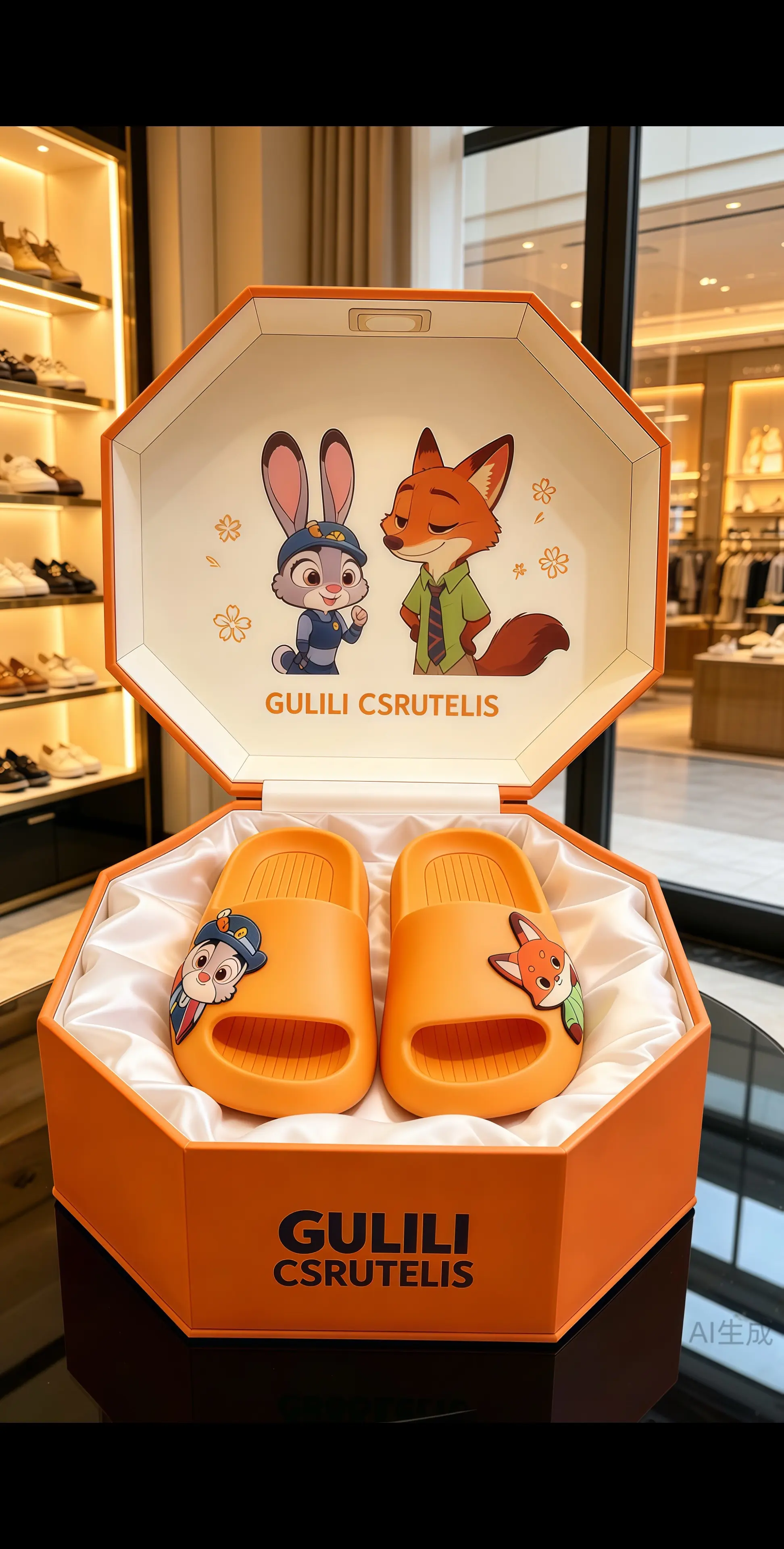 亲子拖鞋洗澡拖鞋 儿童拖鞋卡通拖鞋 朱迪尼克