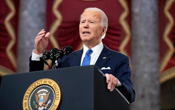 民主党大胜后，美国前总统拜登11月7日在奥马哈发表讲话，对“让美国再次伟大”（M