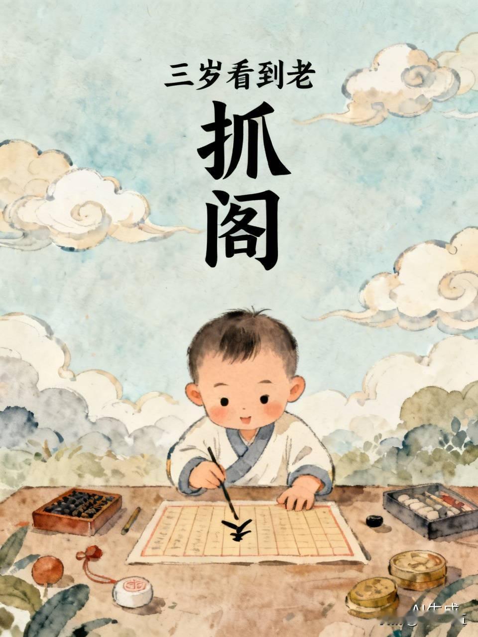 中国古话说，三岁看到老。

还有，小时候搞抓阄，信奉的也是这一点。

不可否认，