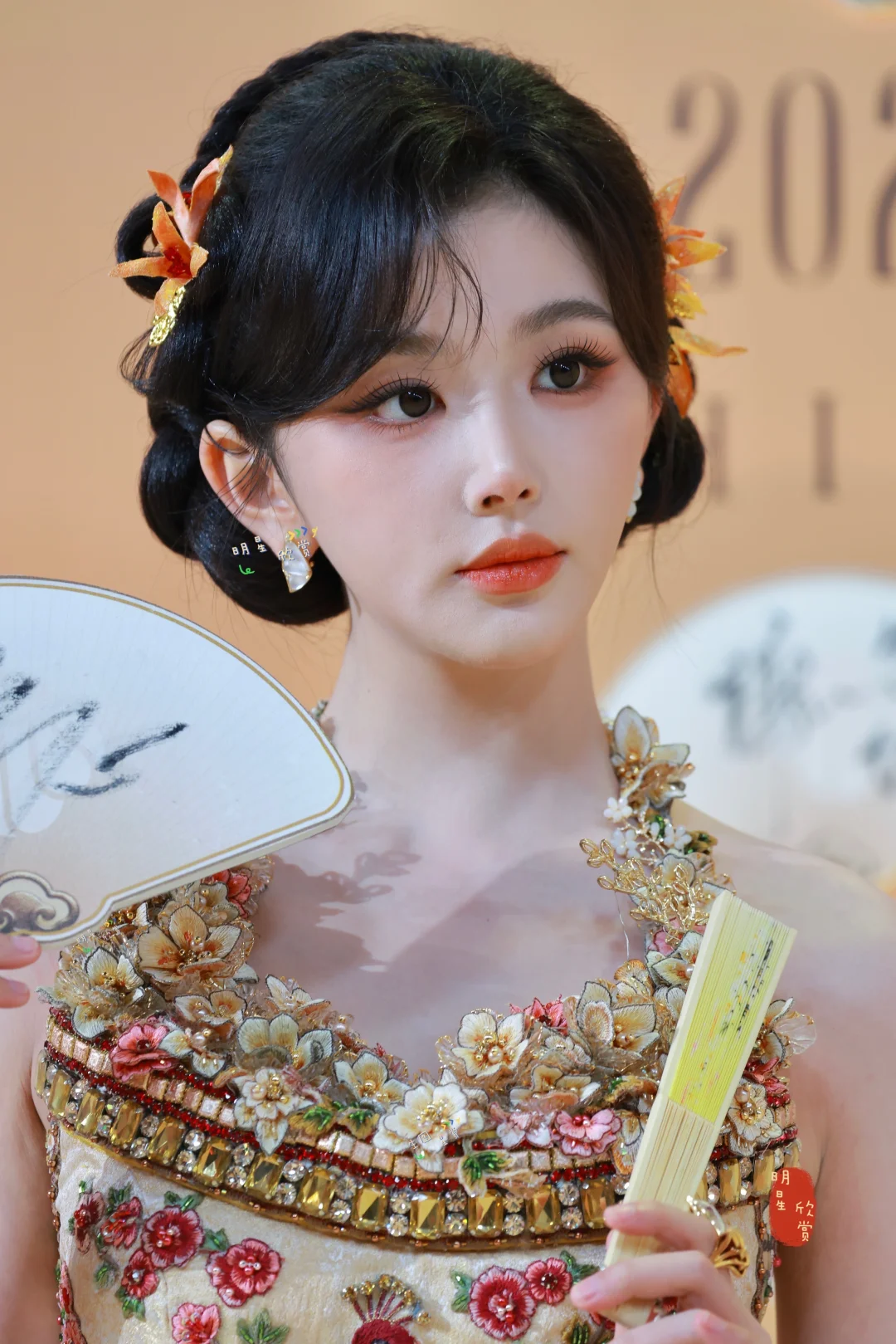 孔雪儿繁花公主来的，步履盈香