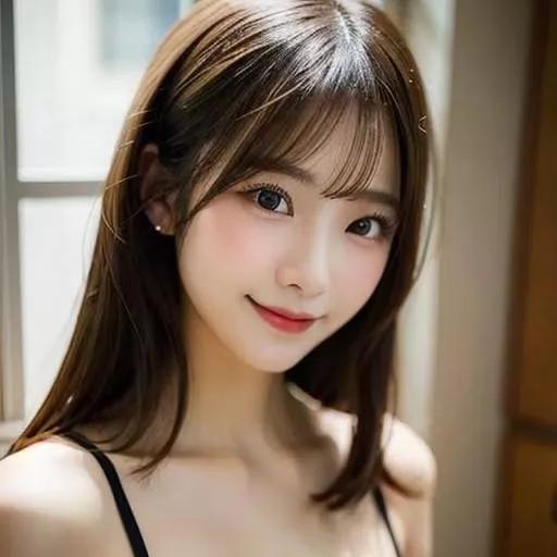 阳光明媚的午后，温柔甜美的少女少女感笑容 温柔美少女 少女的笑容 甜系少女照 秋