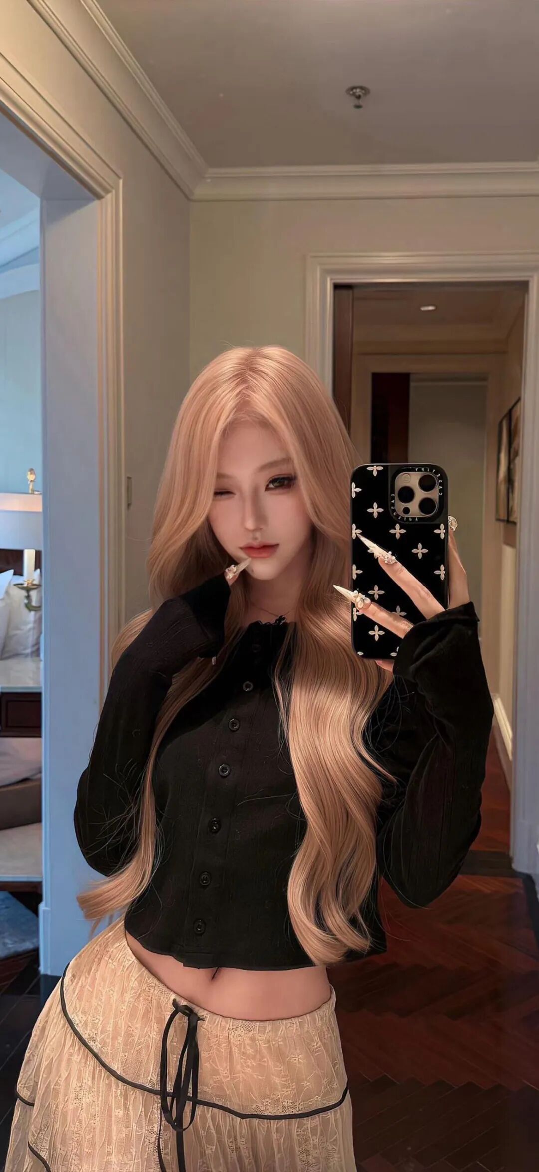 一组有腔调的美女壁纸 ​​​