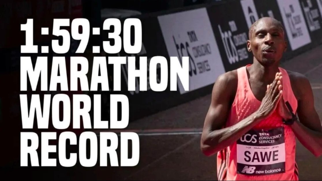 马拉松破二男子已31岁2026年伦敦马拉松，肯尼亚的塞巴斯蒂安・萨维以1 小时 