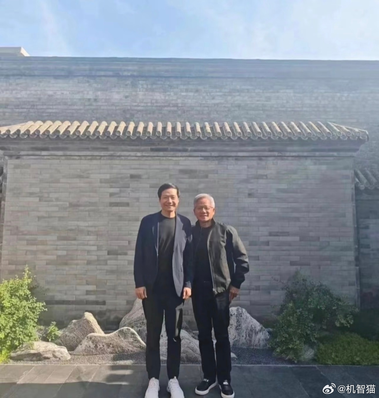 雷总最近在北京见了黄仁勋 ​​​