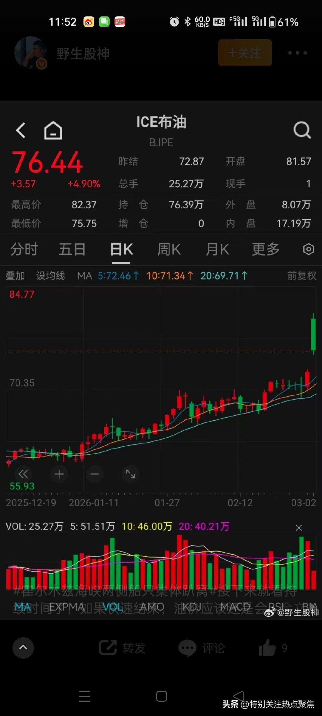 石油美元伊朗战争遏制中国，虽然美国来势汹汹，但中国早有布局，风险总体可控：能源多