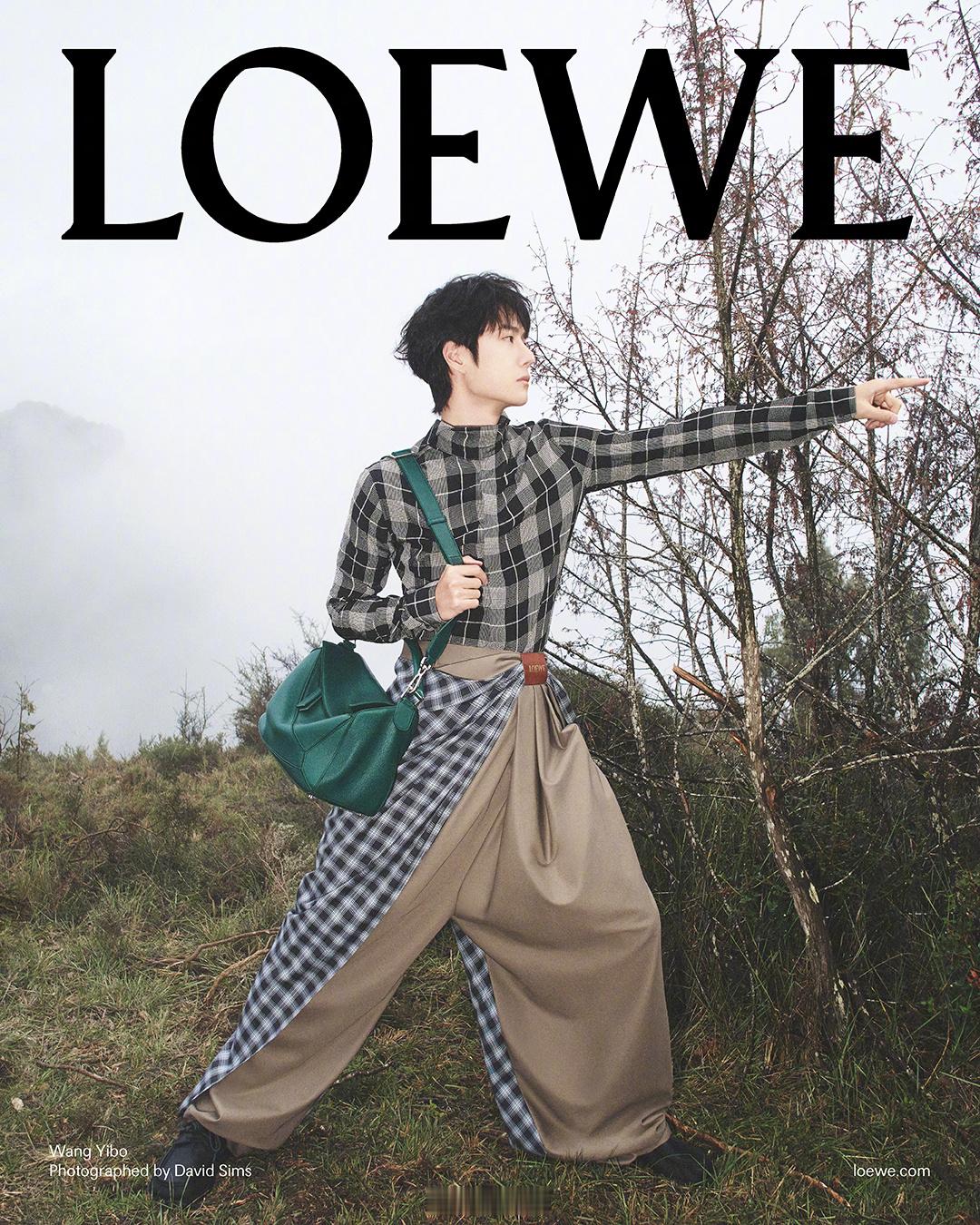 LOEWE 2025春夏全球Campaign释出， 王一博[超话]  、Drew