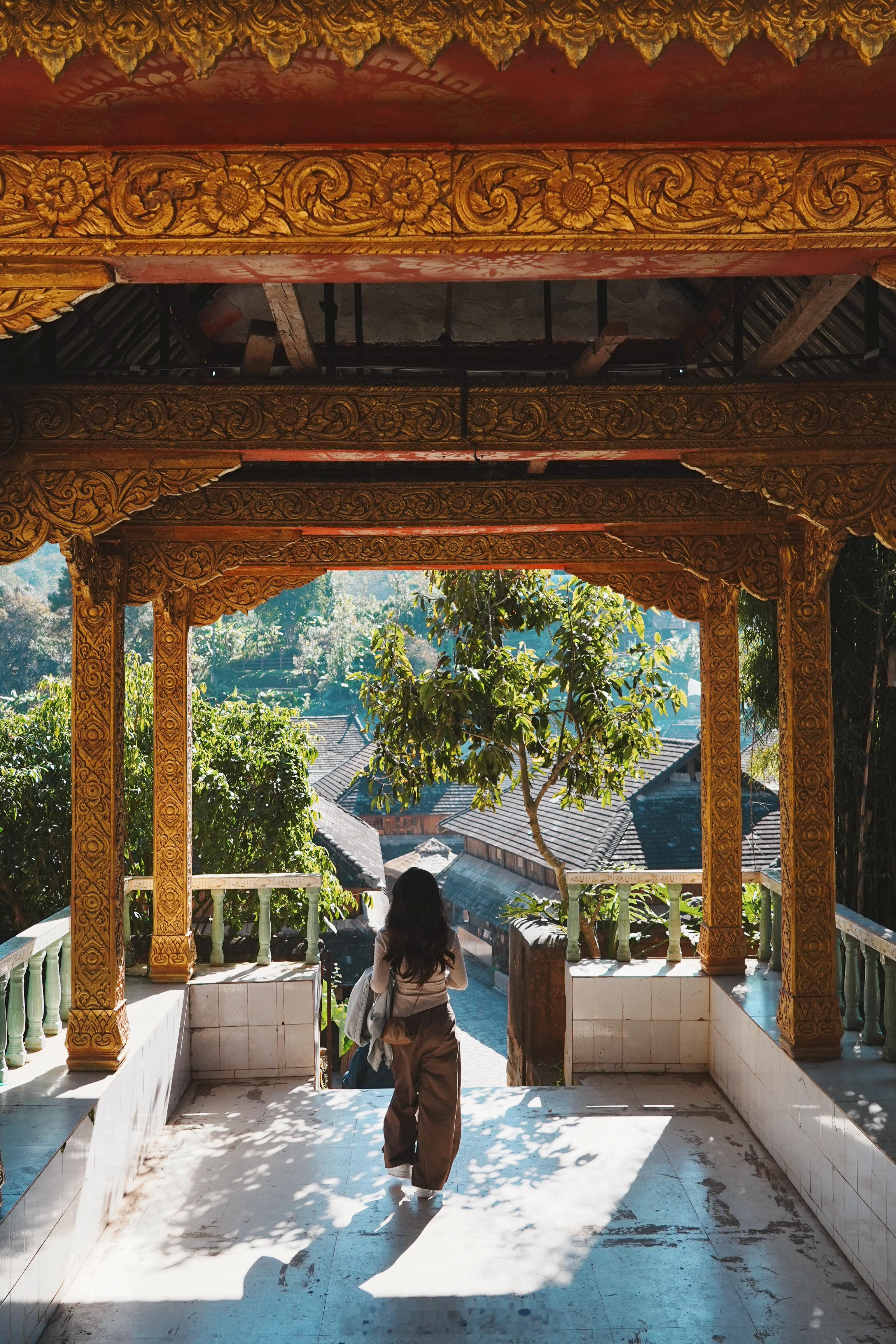 去糯干古寨的路上偶遇超美的云海☁️住在即将开业的普洱景迈假日酒店🍃拍了普洱景迈