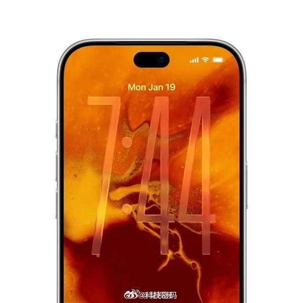 iPhone18Pro模具偷跑看来灵动岛是小了 