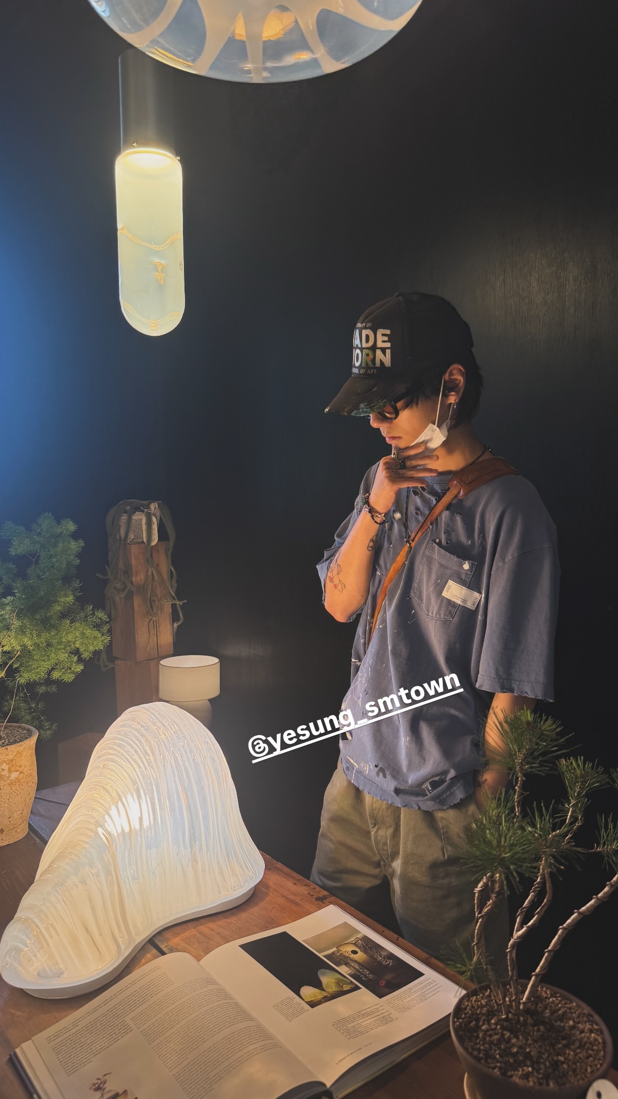 “CB百蓝_。260722金钟云 ins story更新两则： 