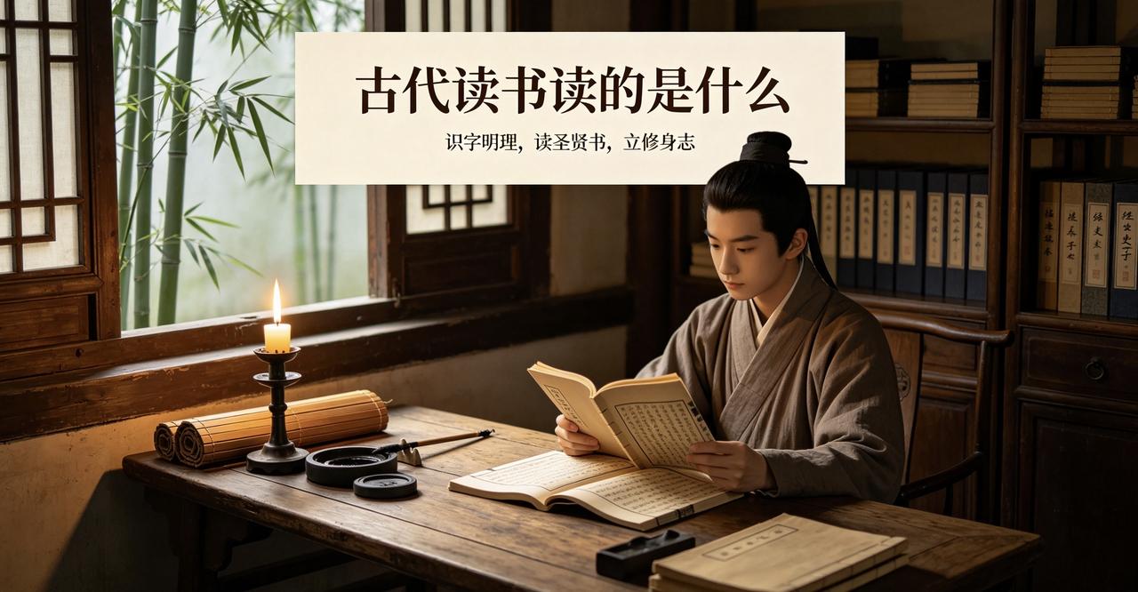 古代读书读的是什么?古代读书读的是什么
古人读书，并不只是识字念书，核心是修身明