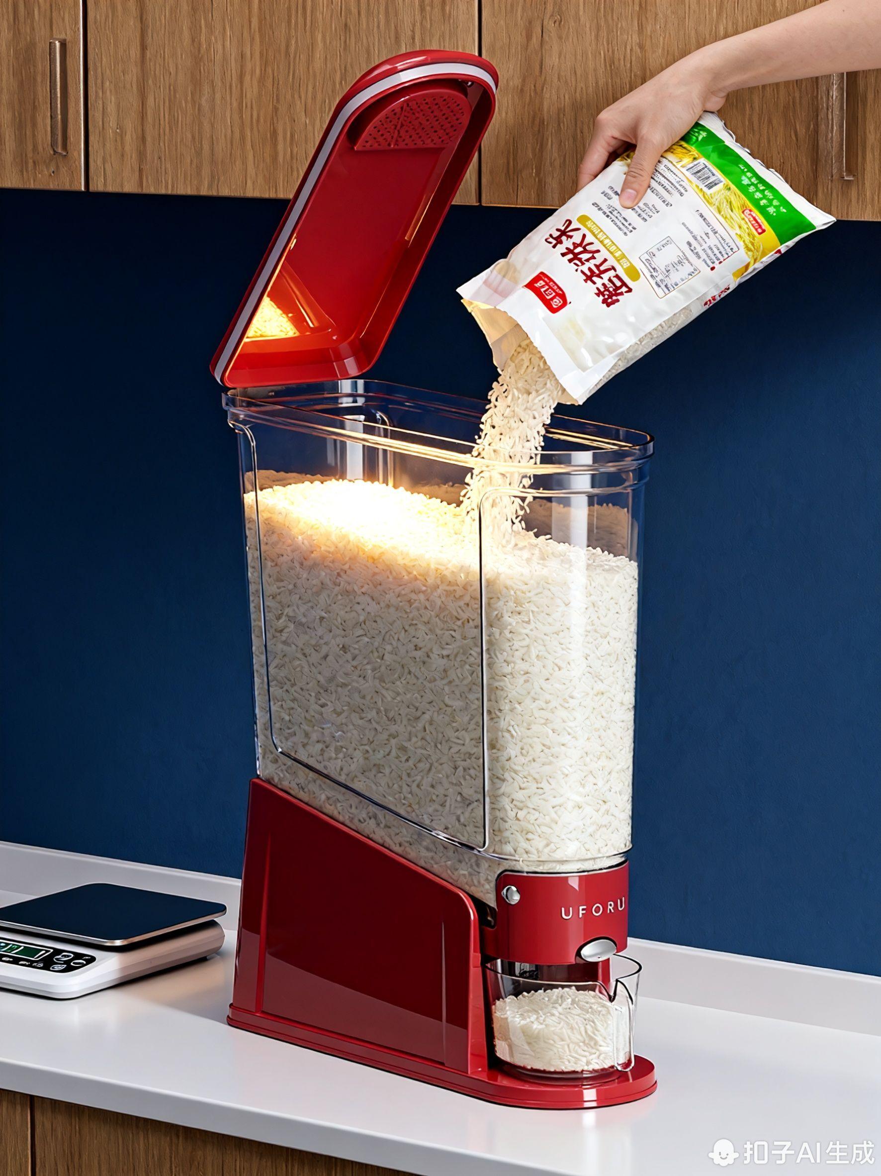 家里厨房空间小 桶就选这种窄缝的 有点缝隙就能放得下，颜值又高又实用