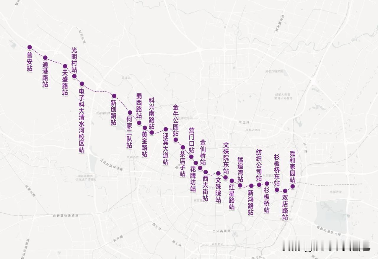 成都地铁第五期最稳的线路，开工箭在弦上！
成都地铁五期线路中最稳线路绝对是12号