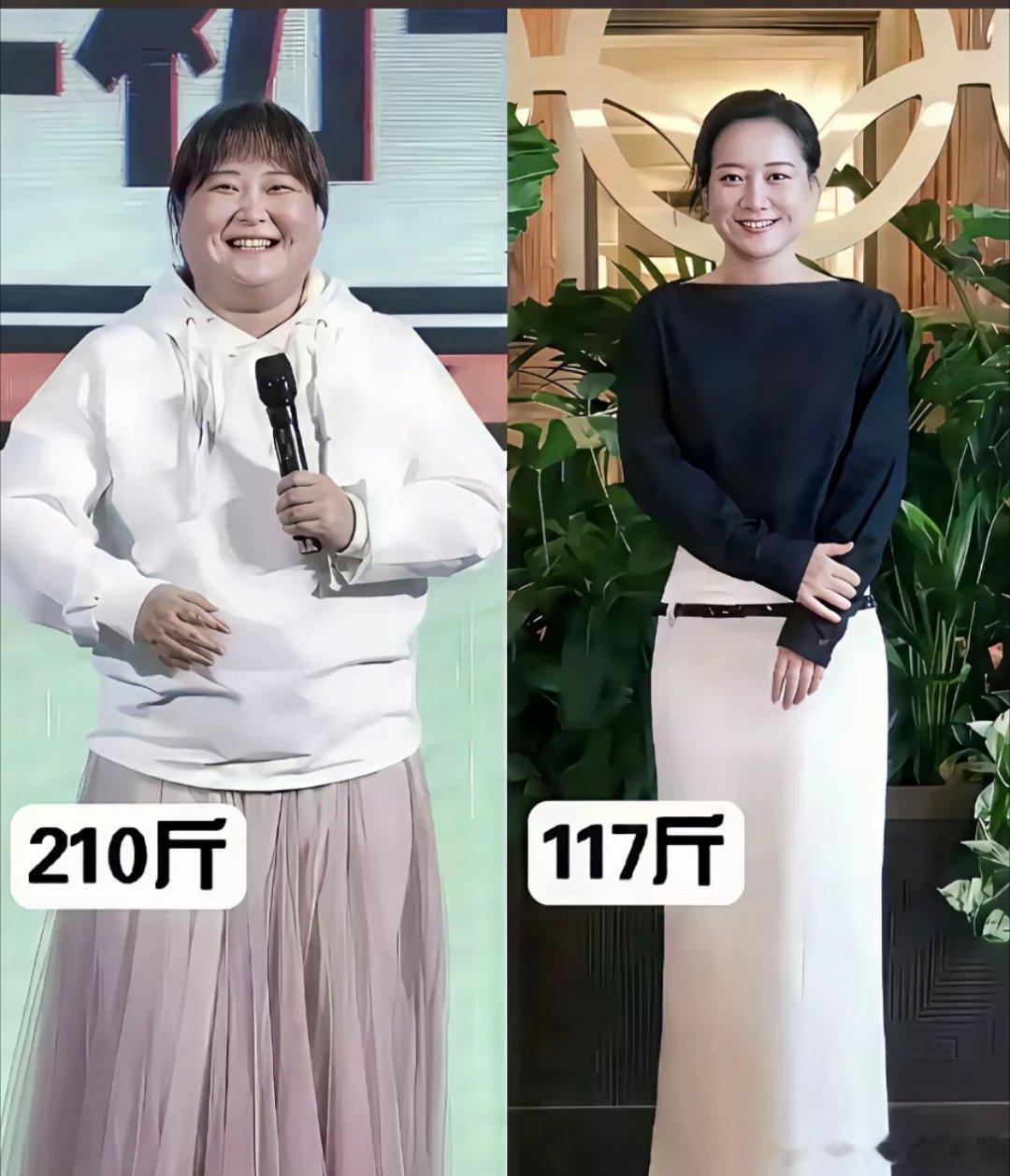 现在的贾玲和以前的贾玲，你更喜欢哪个呢？以前的贾玲虽然是重磅选手，但一点也不影响