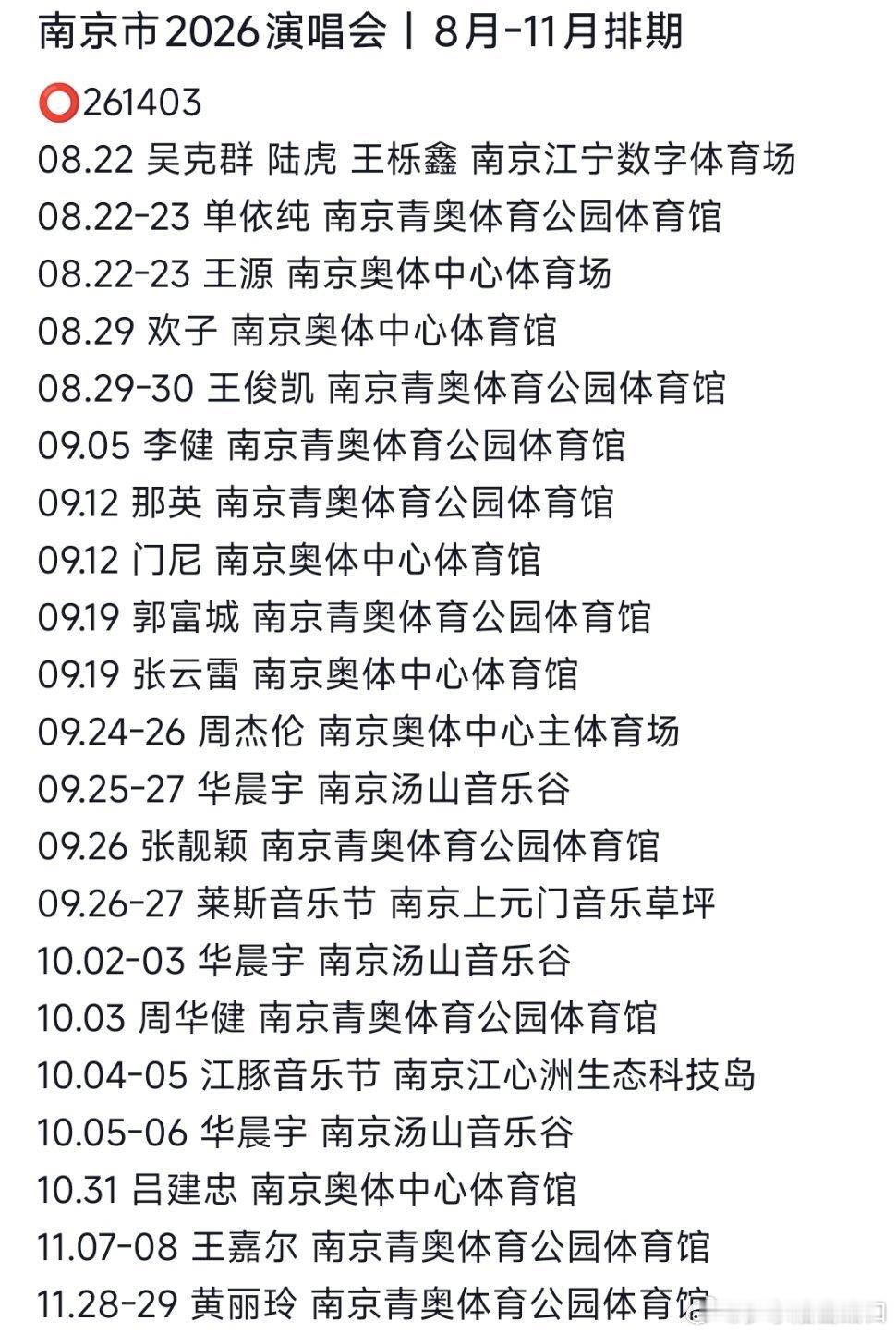 肖战 南京演唱会虽然目前各方都没有确认，但是查了一下近几个月南京演唱会市场的情况
