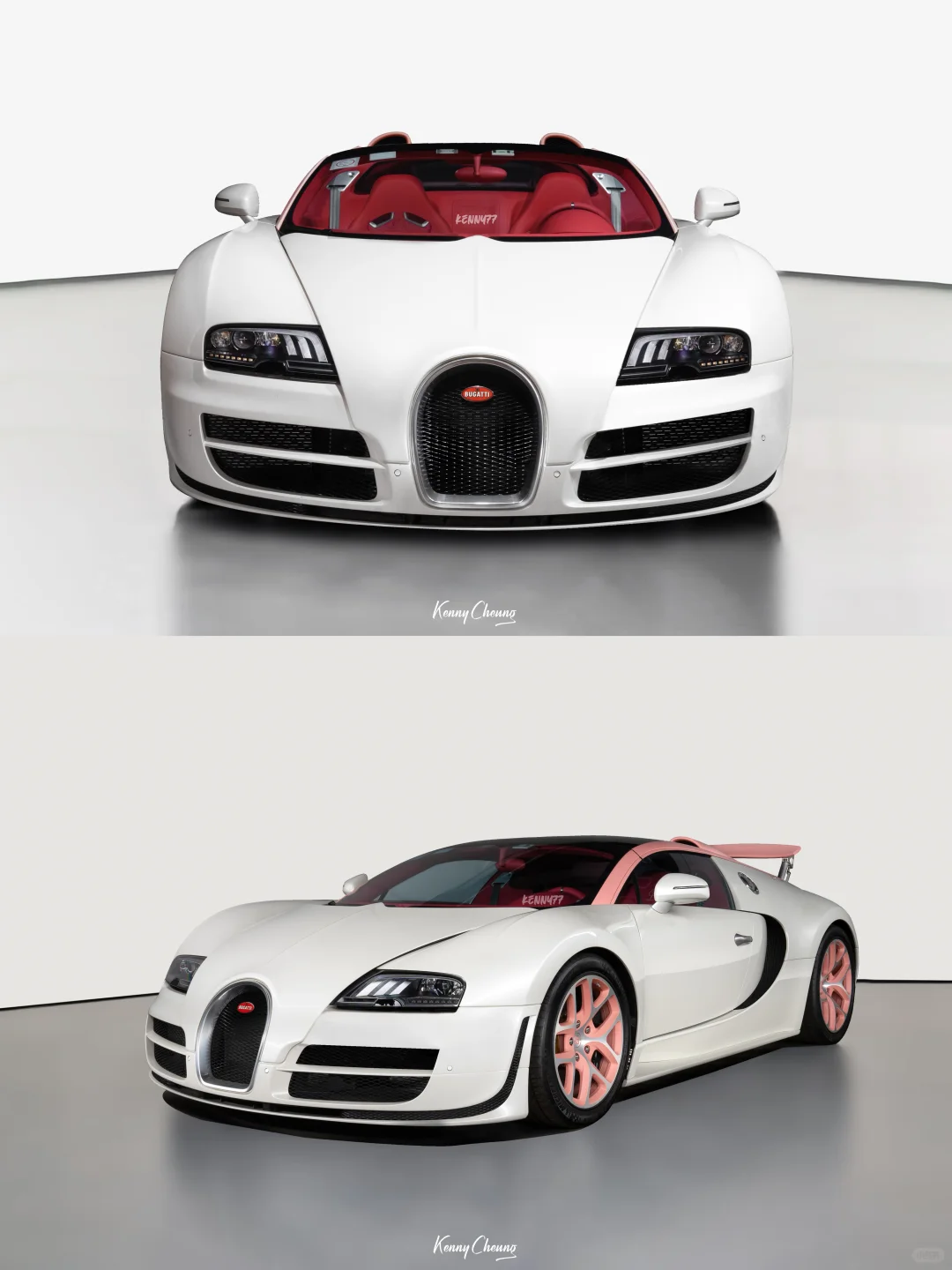 粉色水晶| Bugatti Veyron