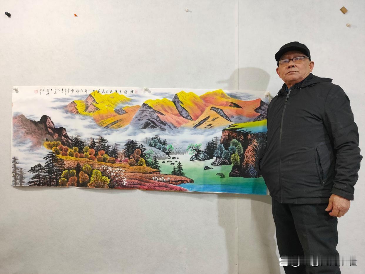 你问我答这幅《日照金山》怎么样？
