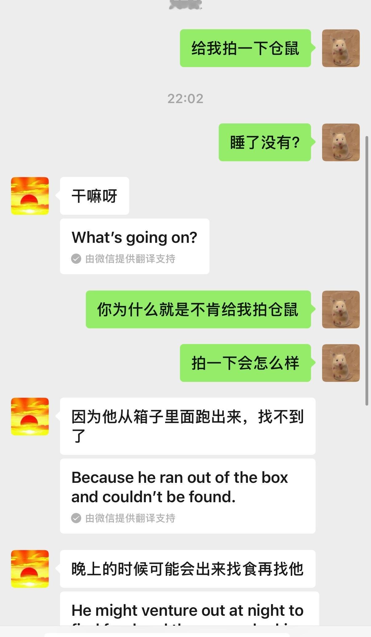 我买回来才2天，我还特地换了个大笼子