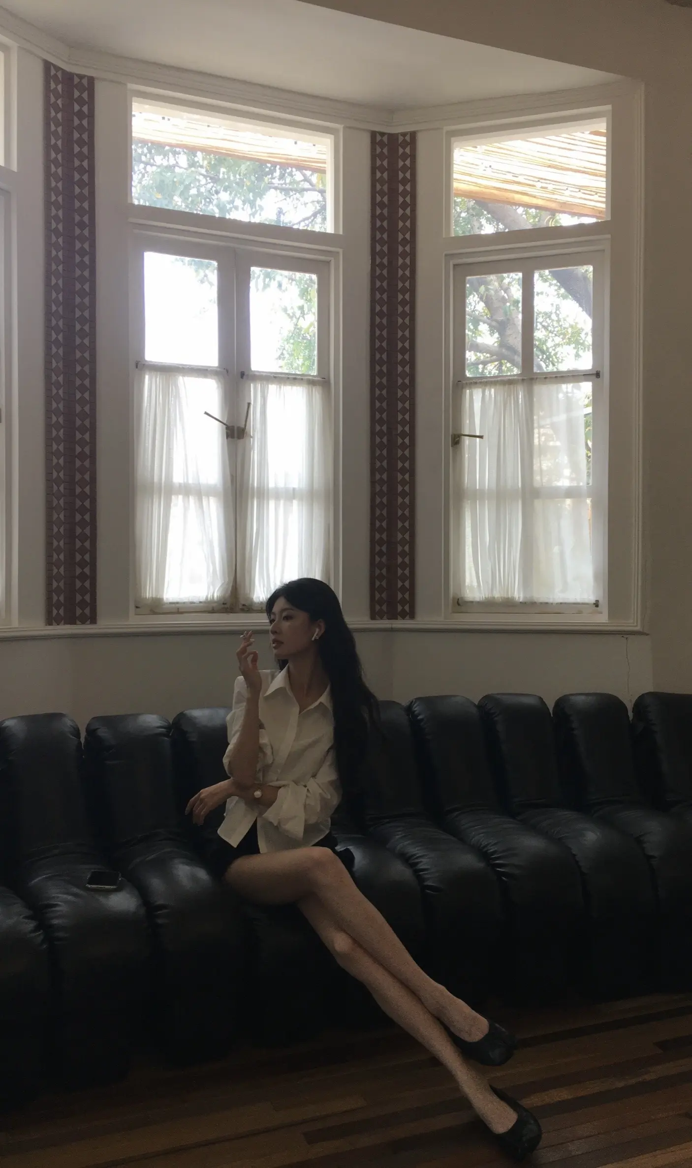 最近很爱卷发