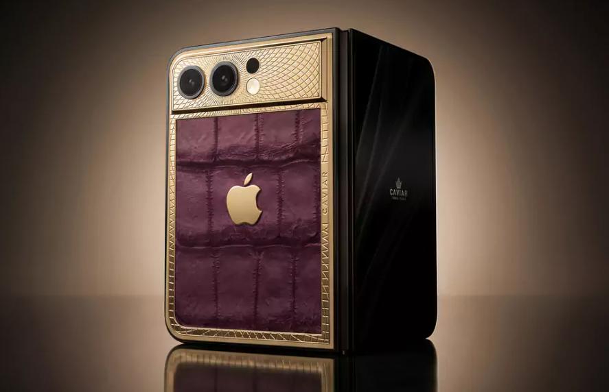 炸场！苹果折叠 iPhone 没出，定制版先火，10 万起限量 19 台
苹果迟