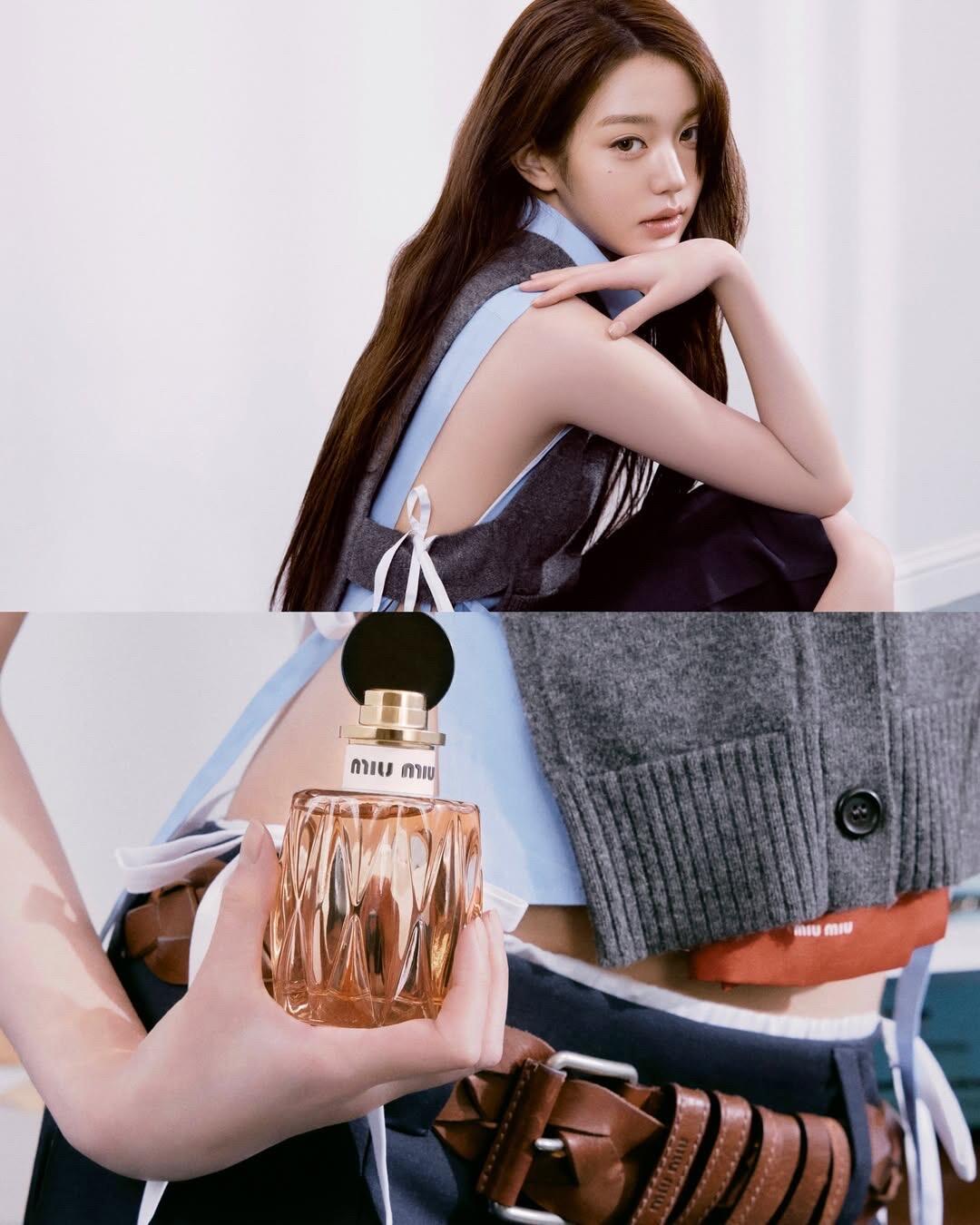 张元英官宣miumiu美妆大使 