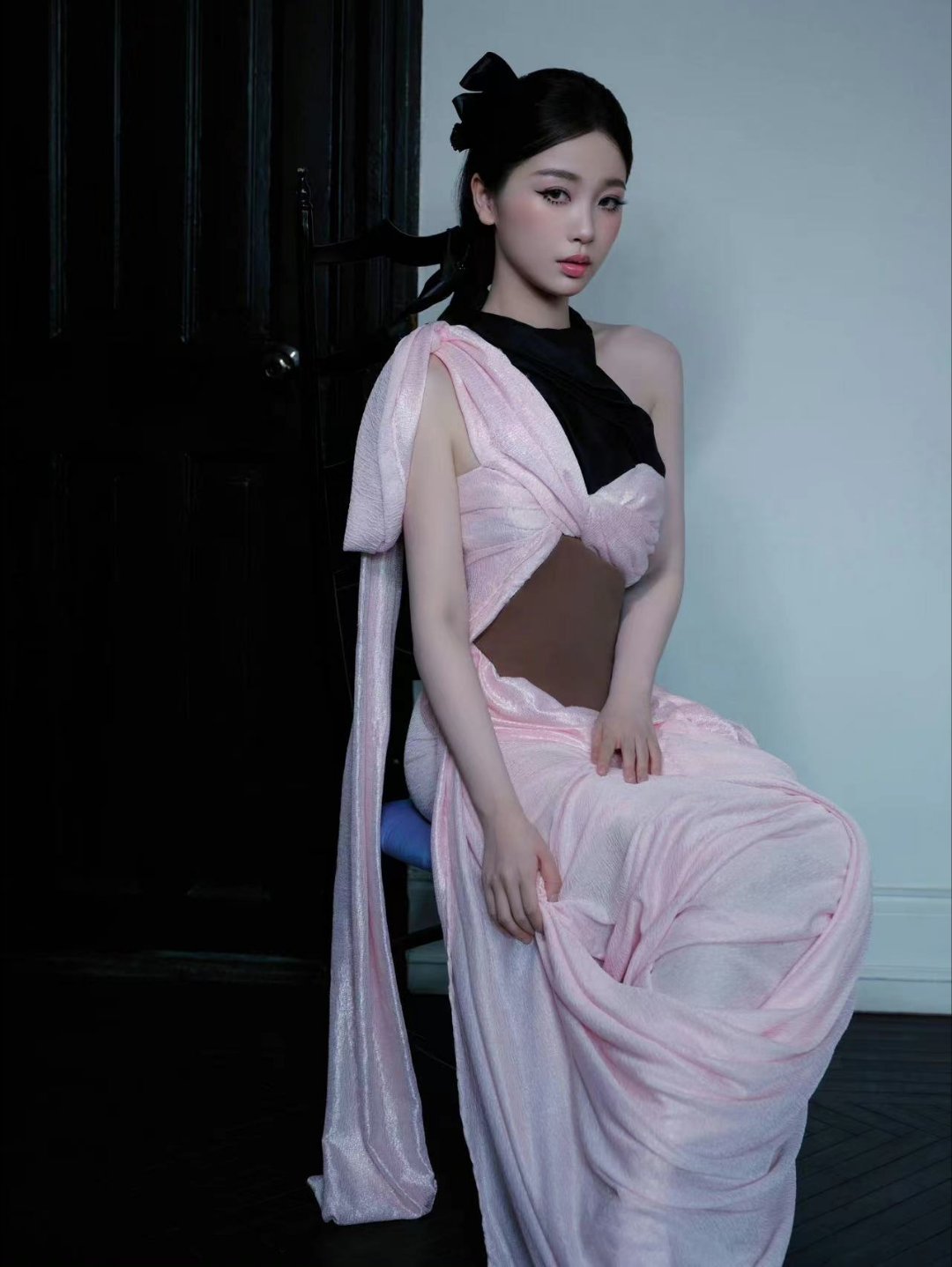 #虞书欣高定粉裙##虞书欣拼接高定#虞书欣拼接高定，[哇] ​​​