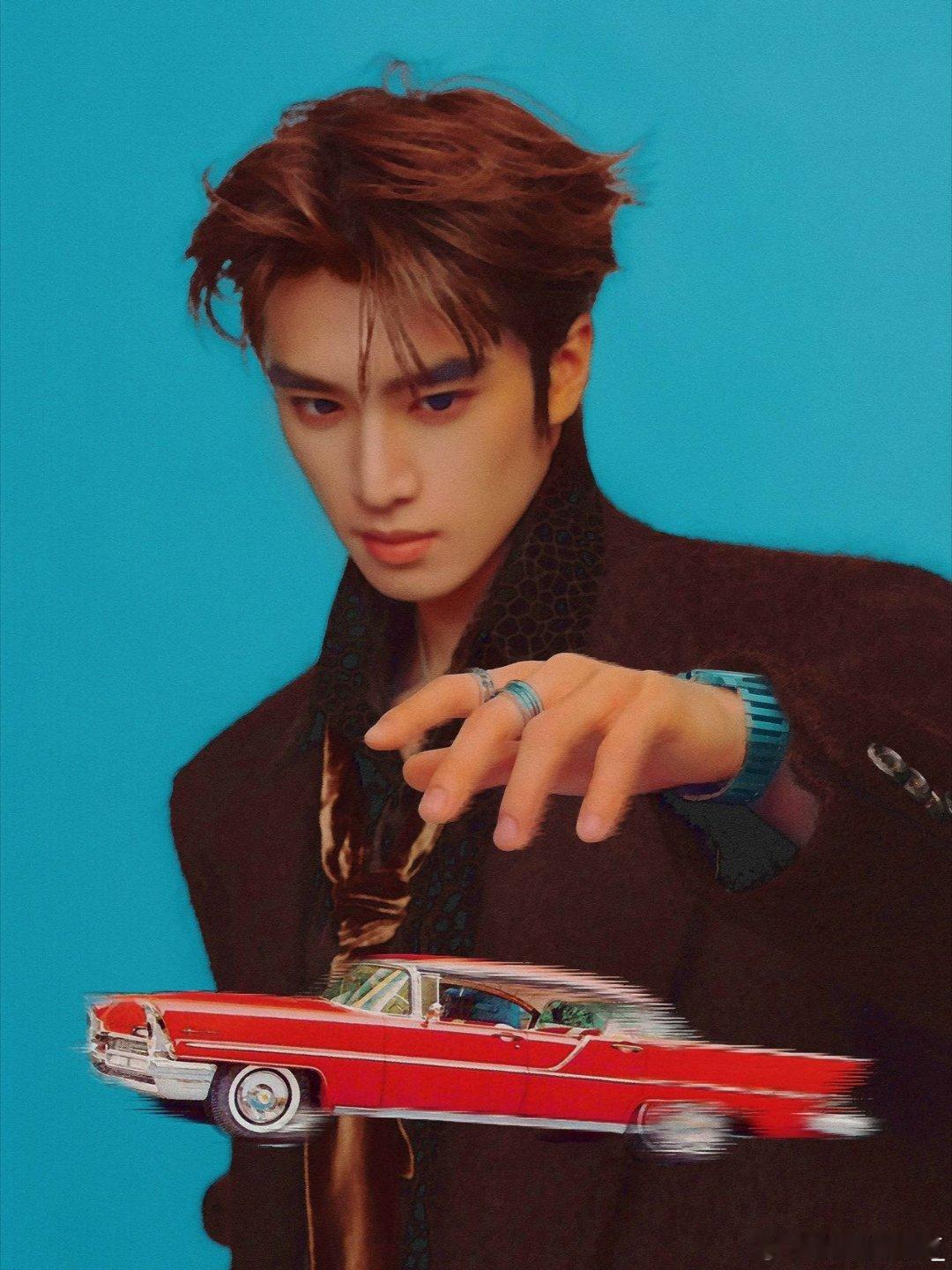 微博之夜出图张康乐出图这出图质量直接封神！质感和创意拉满，堪比五大杂志封面水准，