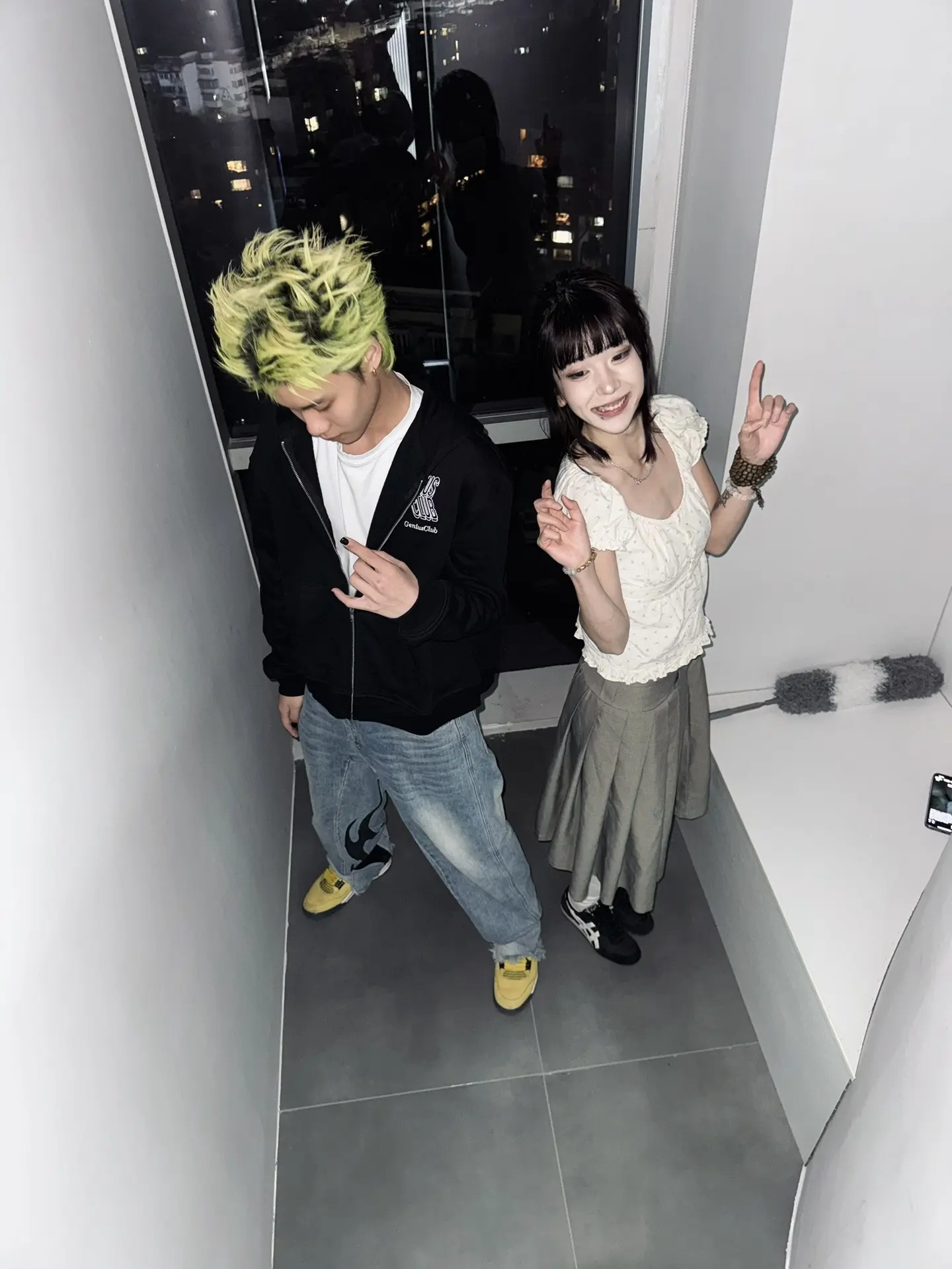 杀马特贵族 chill 亲子穿搭