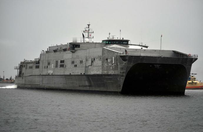 每天认识一件兵器 美国“先锋”级联合高速船“先锋”（Spearhead）级联合高