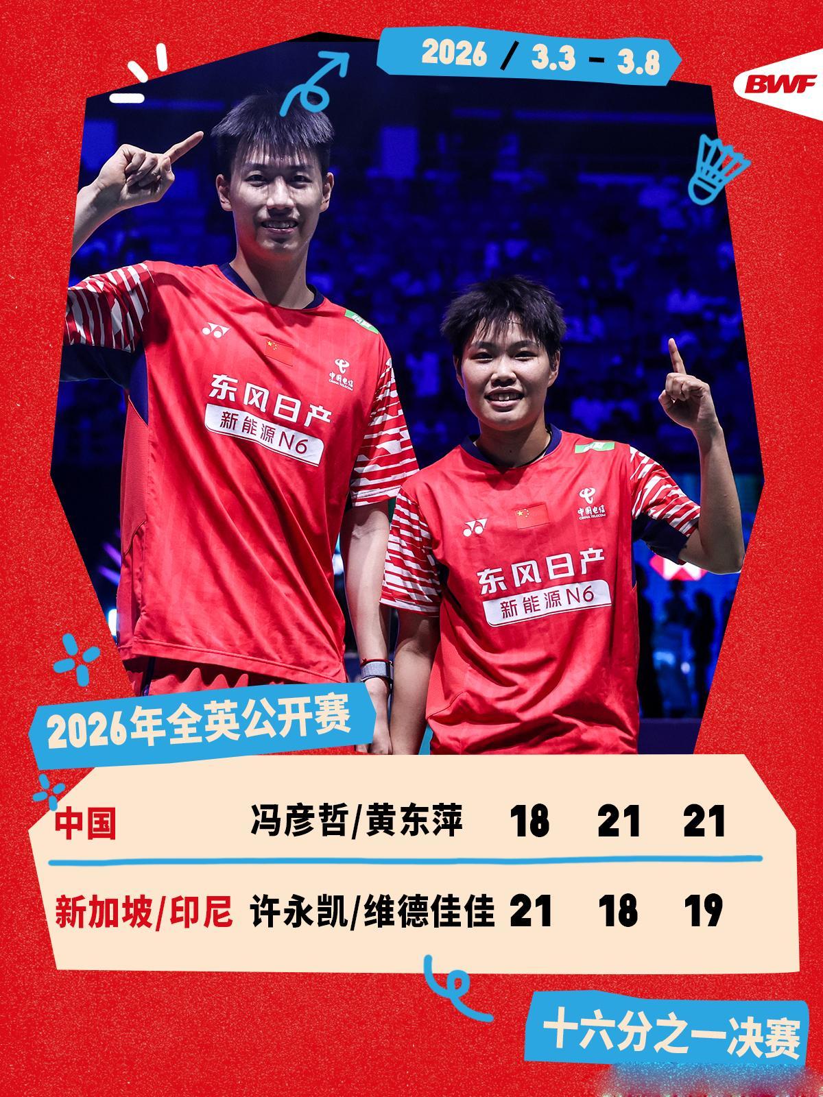 好久没有看国羽凤凰组合打比赛，今天看了一下他们的比赛，也是要有一颗大心脏才能看下