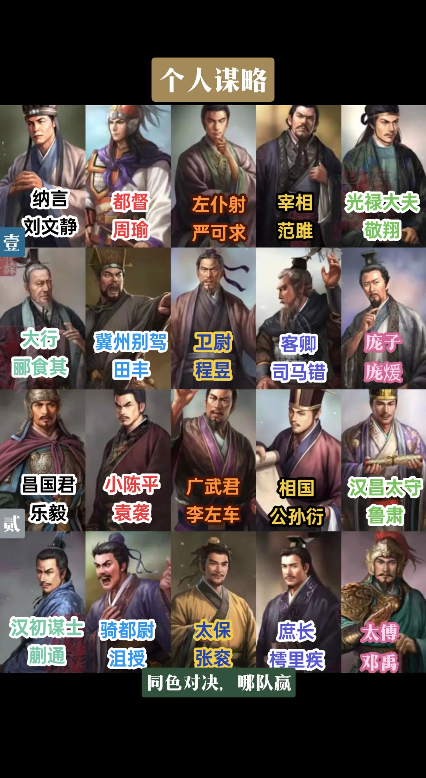 古代名将谋略手段