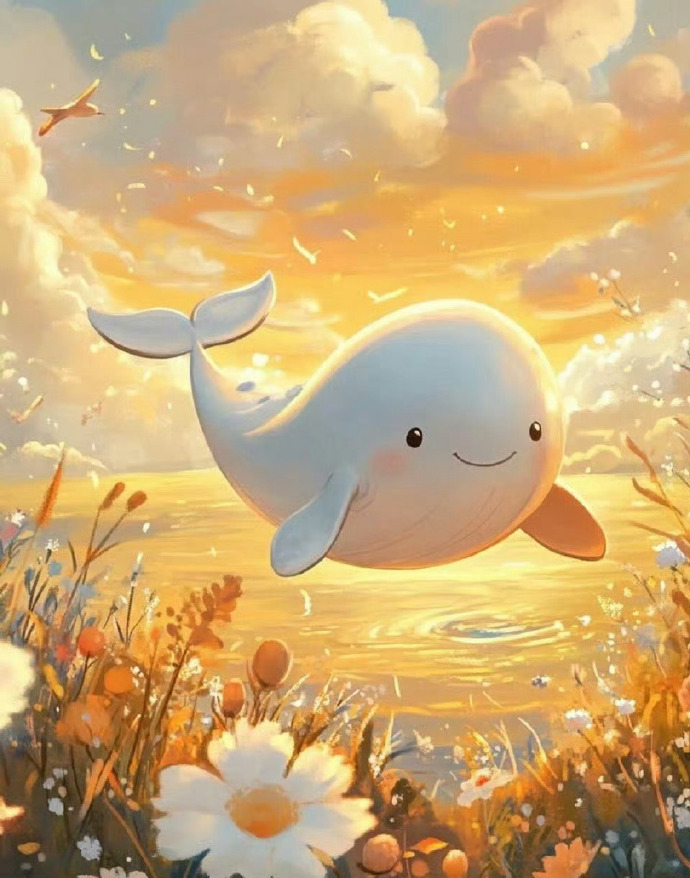 秒赞这只小海豚，你会收到期盼的好消息💌  ！！！ 