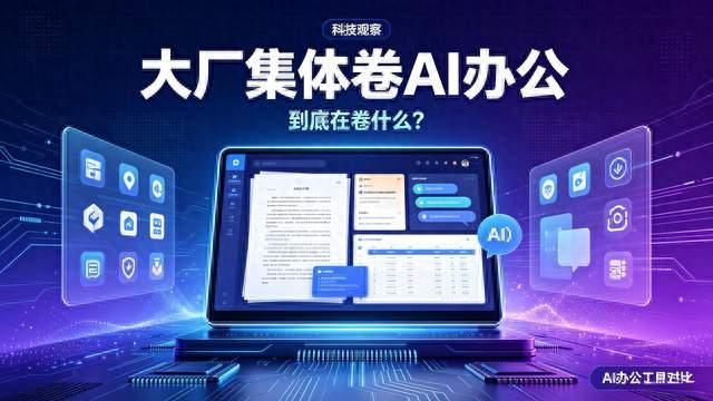互联网大厂集体卷AI办公，到底在卷什么？